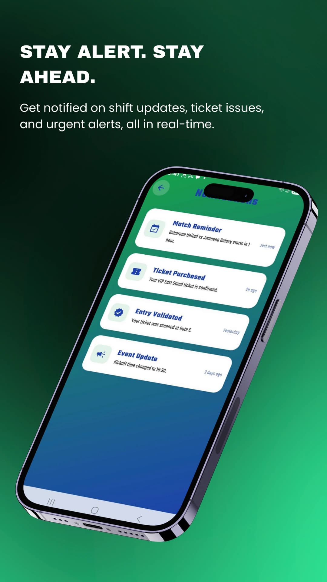Zuba Steward Google Play screenshot 3