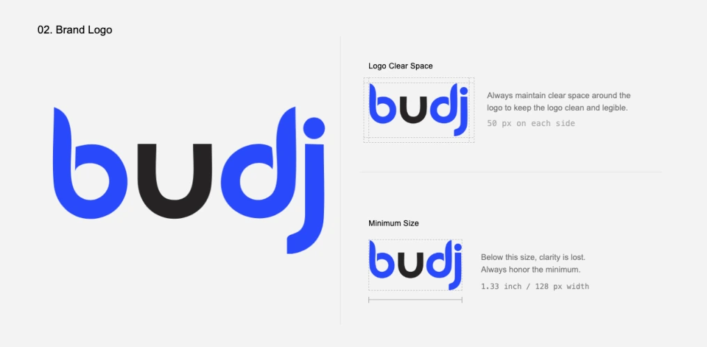 Budj Logo Guidelines