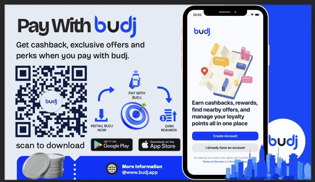 Pay With Budj — App Preview