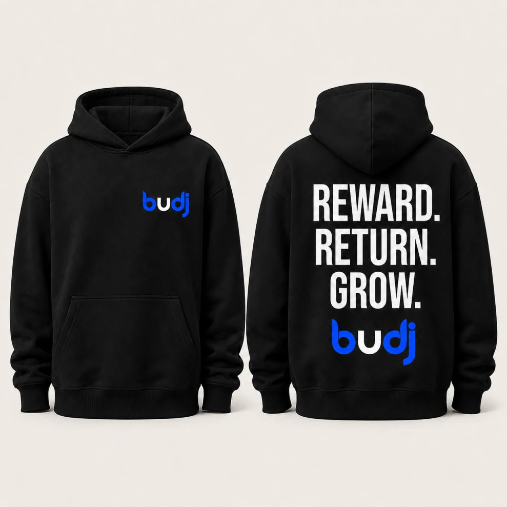 Reward. Return. Grow. — Black