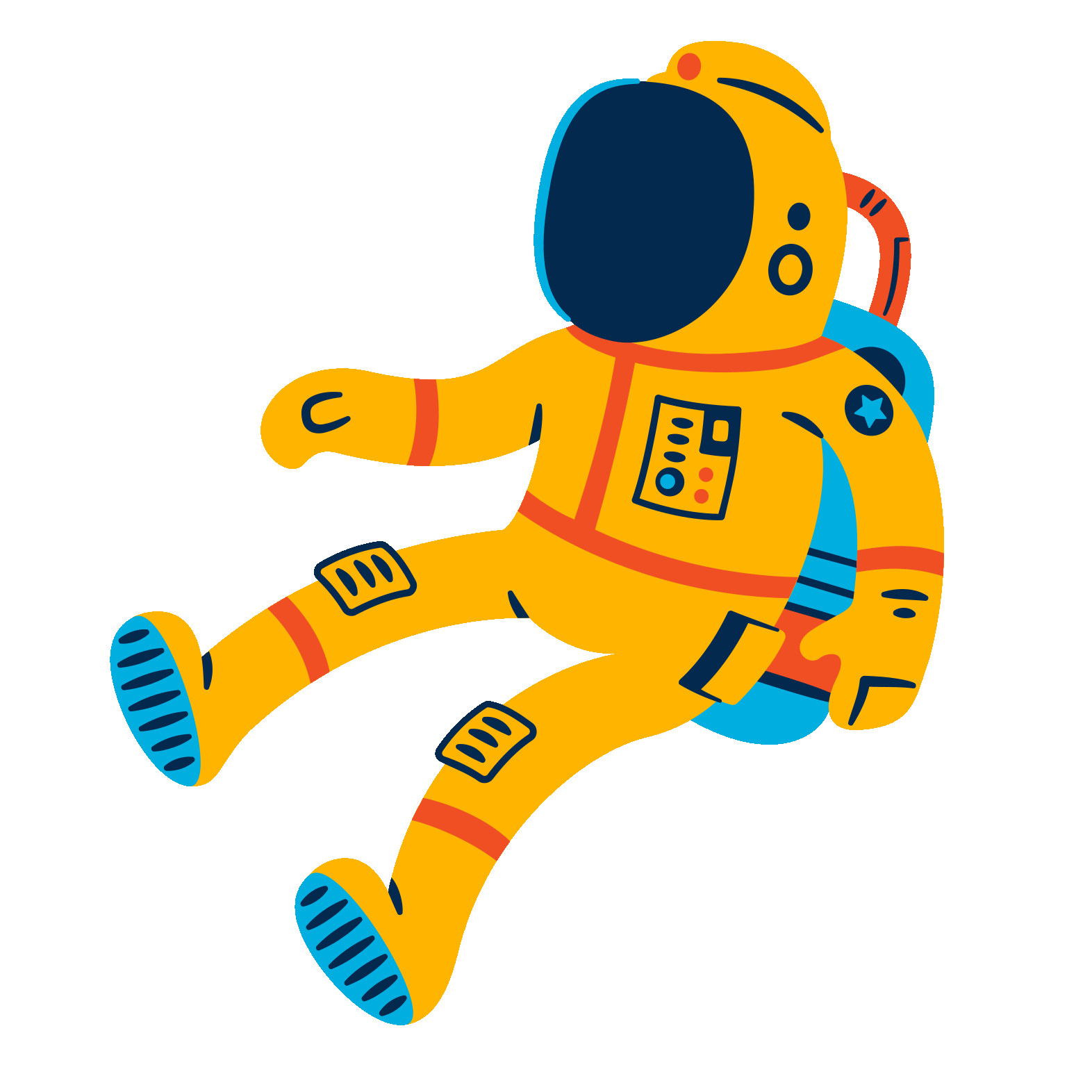 Floating astronaut