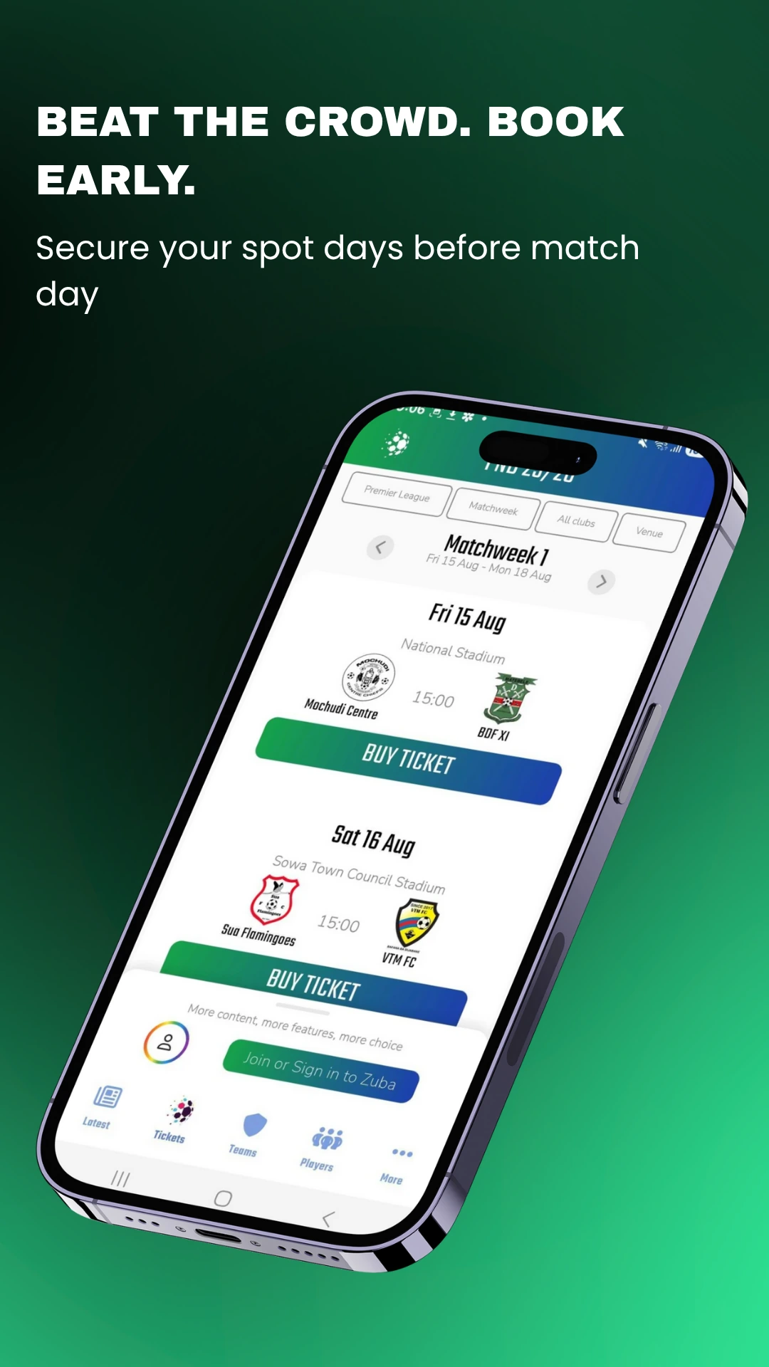 Zuba Google Play screenshot 5